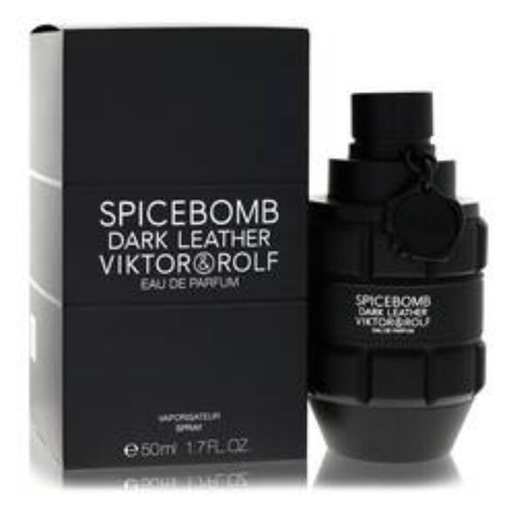 Spicebomb Dark Leather by Viktor & Rolf - Eau De Parfum Spray 1.7 oz - Picture 1 of 2